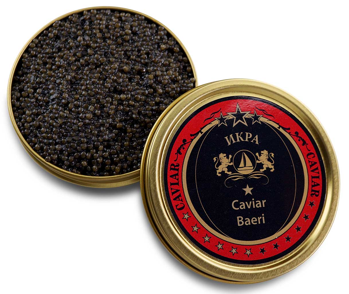 Kaviar vom sibirischen Stör 5 x 30g + 30g Gratis