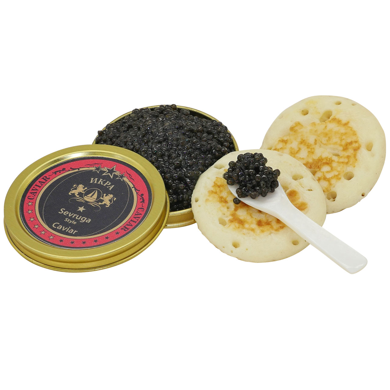 Kaviar vom sibirischen Stör 50g + 50g Gratis