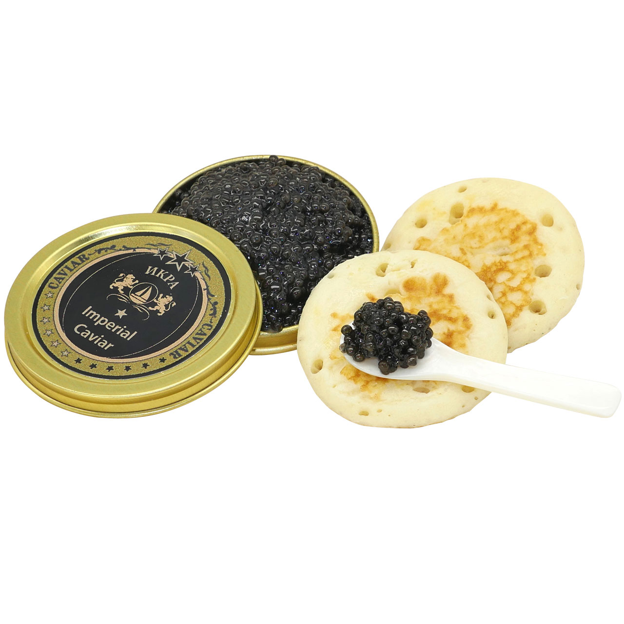 Kaviar-Set 3 x 30g (Beluga, Osietra, Imperial)